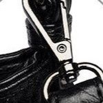 ポシェットレディース 柔らか合皮2通り持ち手付きギャザー口元