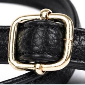 ポシェット レディースシンプル型押しレザー調ミニショルダー