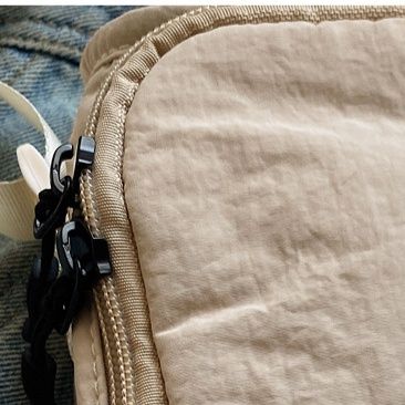 ポシェット レディースナイロン巾着型多機能ウエストポーチ