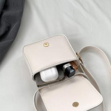 子ども用リボン付きミニポシェット斜め掛け鞄