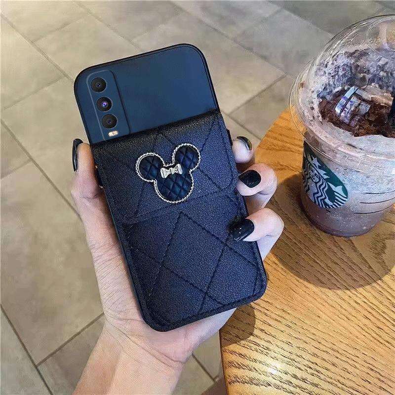 ポシェット　キャラクター付きスマホポシェット