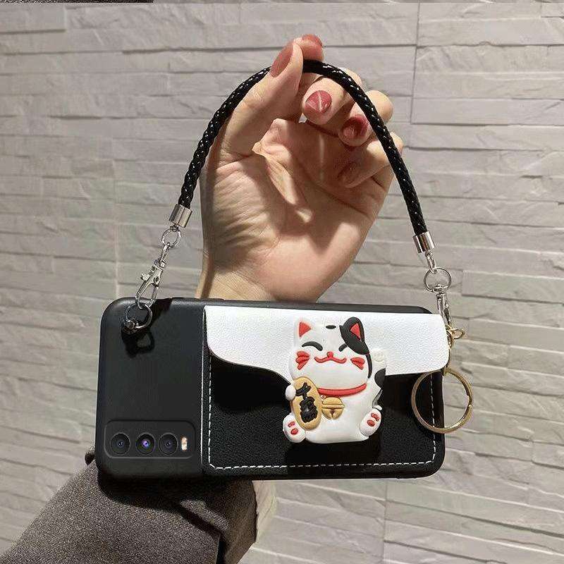 ポシェット　キャラクター付きスマホポシェット