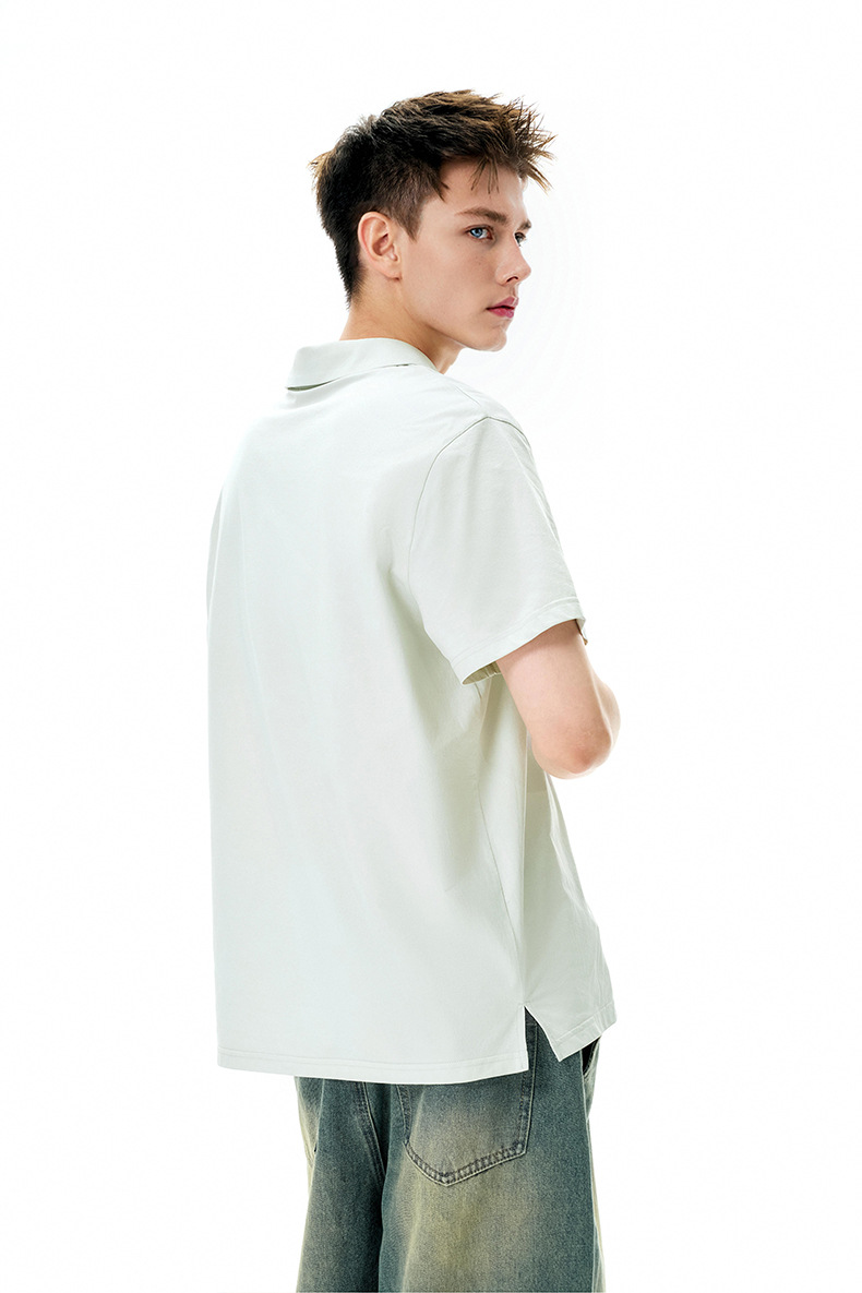 メンズ 吸汗速乾ポロシャツ 通勤・休日兼用 半袖 全3色