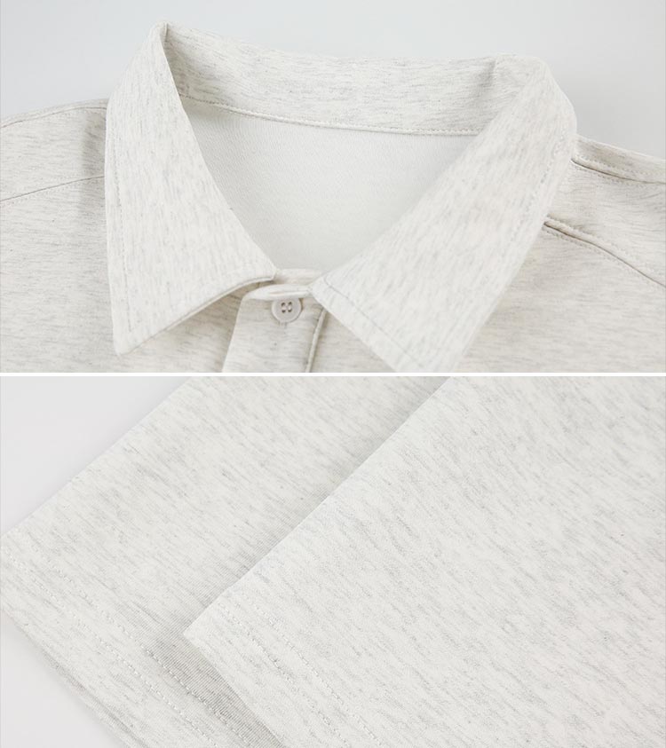 男女兼用 半袖ポロシャツ ワッペン付き オーバーサイズ 全4色