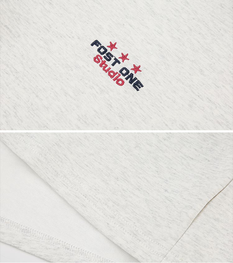 男女兼用 半袖ポロシャツ ワッペン付き オーバーサイズ 全4色