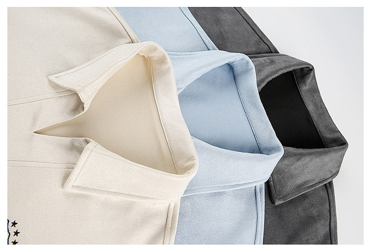 男女兼用 復古風学院スタイル半袖ポロシャツ 全3色