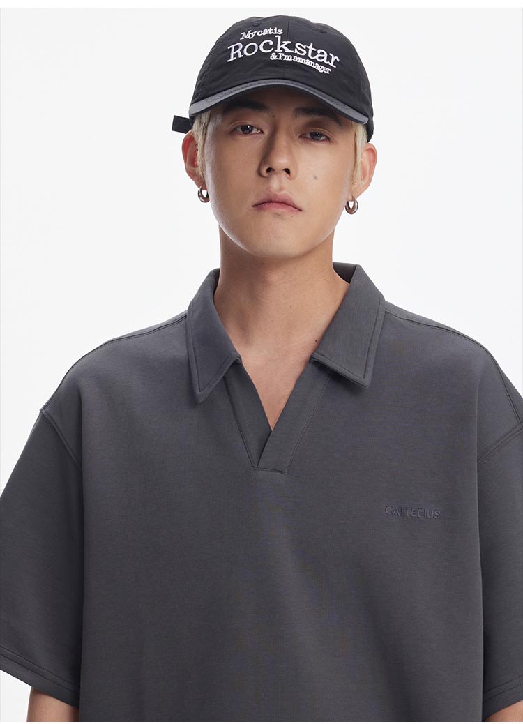 メンズ ユニセックス カジュアル ポロシャツ 半袖 男女兼用 全3色