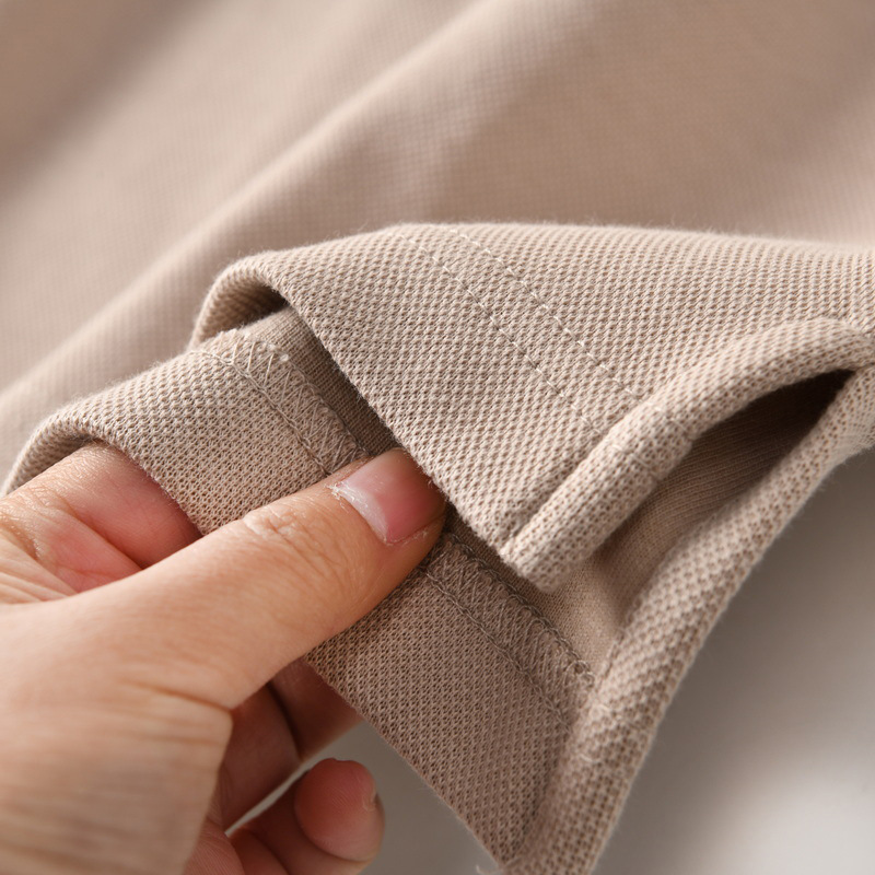 無地半袖ポロシャツ男女兼用カジュアル春夏