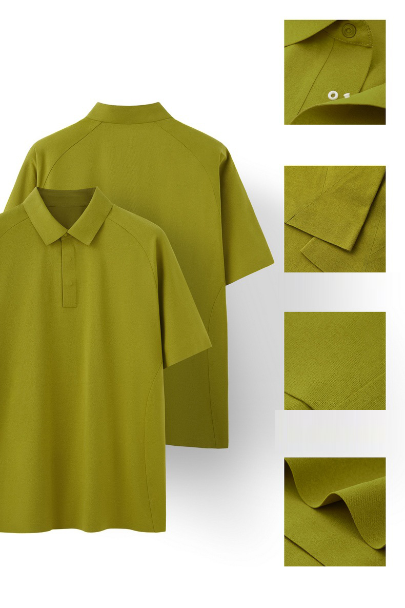 紫外線防止速乾半袖ポロシャツ男女兼用接触冷感春夏