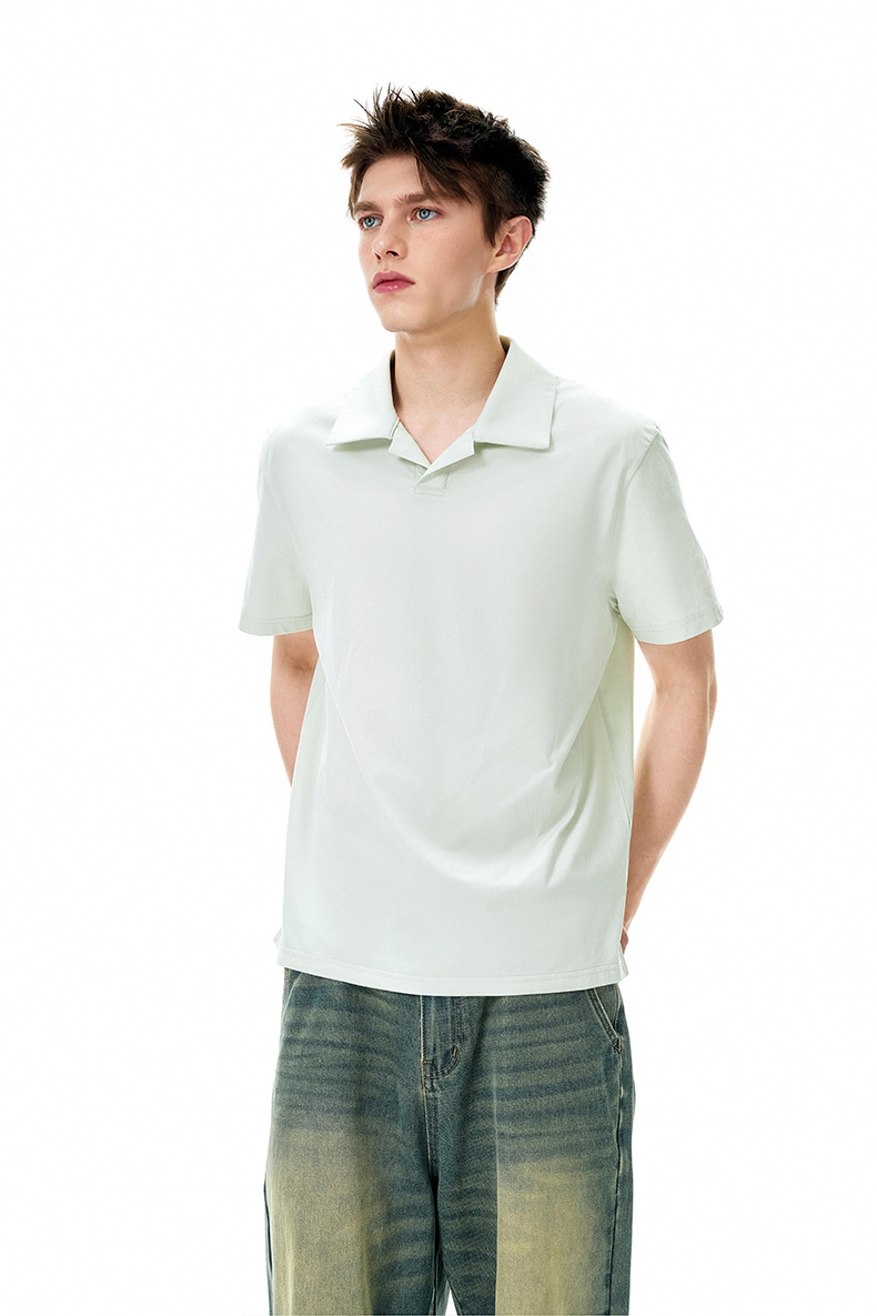 メンズ 吸汗速乾ポロシャツ 通勤・休日兼用 半袖 全3色