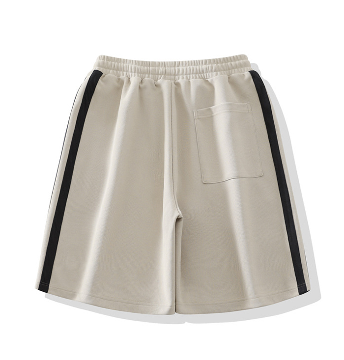 男女兼用スポーツライン入りポロシャツショートパンツセット