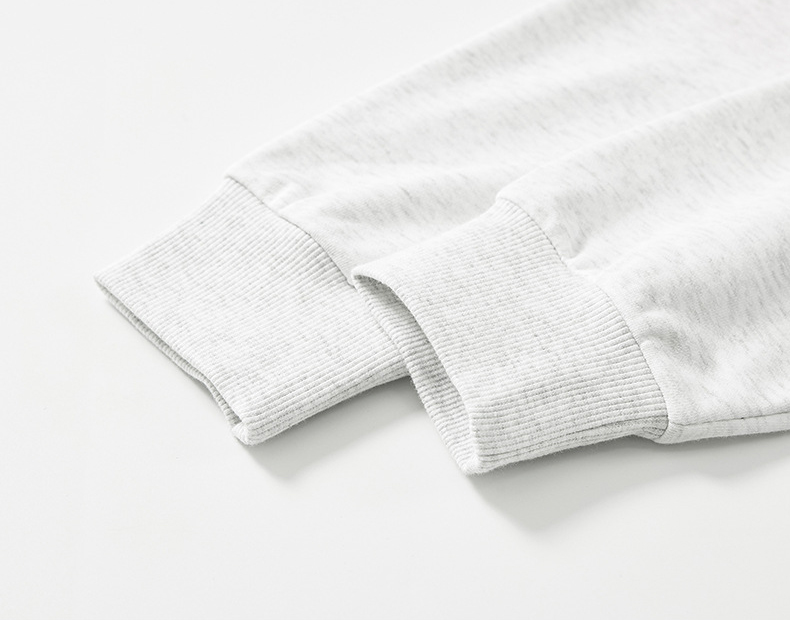 メンズ無地長袖ポロシャツ男女兼用春秋新作