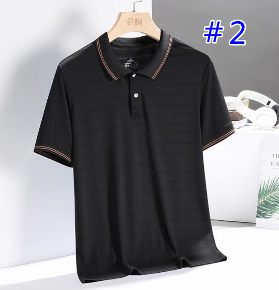 メンズ半袖冷感ポロシャツカジュアル