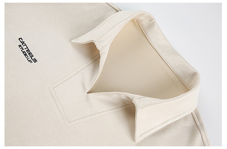 男女兼用 復古風学院スタイル半袖ポロシャツ 全3色