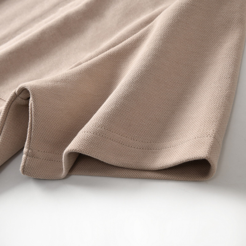 無地半袖ポロシャツ男女兼用カジュアル春夏