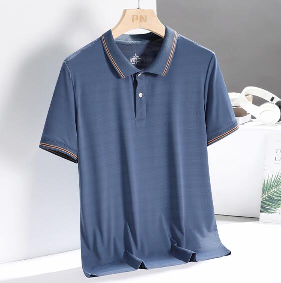 メンズ半袖冷感ポロシャツカジュアル