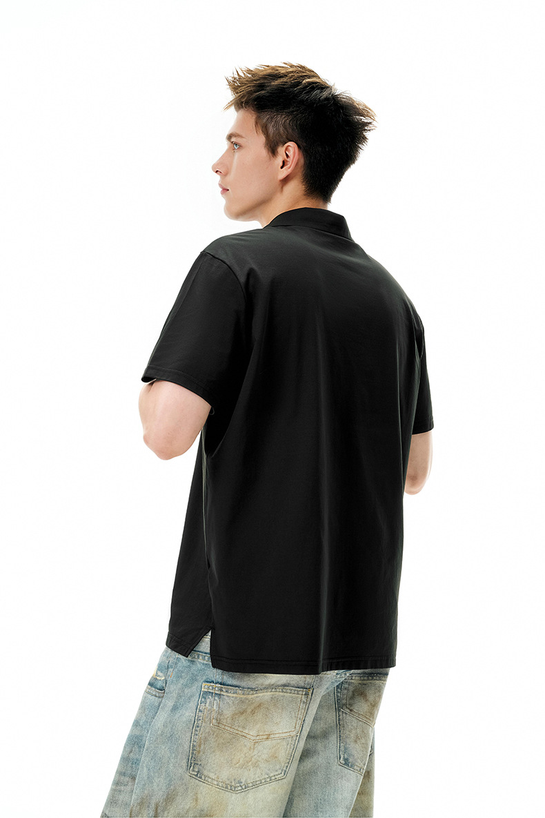 メンズ 吸汗速乾ポロシャツ 通勤・休日兼用 半袖 全3色