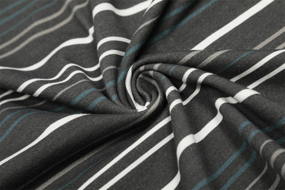 男女兼用レトロボーダー半袖ポロシャツ