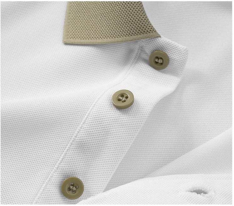 男女兼用配色ポロシャツ半袖通気性抜群カジュアル