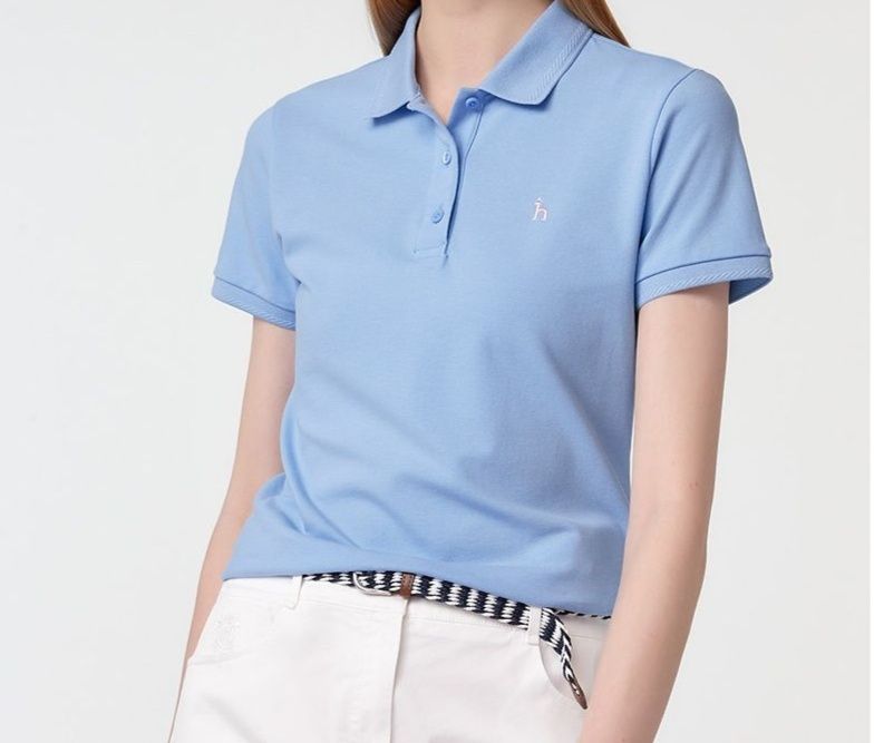 ポロシャツ レディース シンプル上質 半袖ポロシャツ