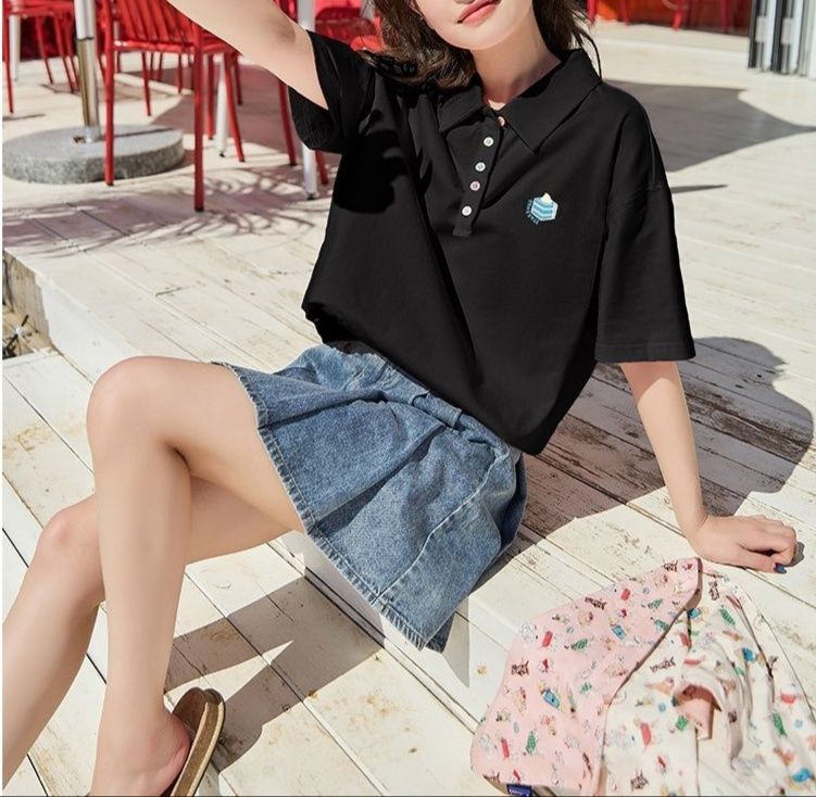 ポロシャツ レディース 夏空リラックスポロシャツ