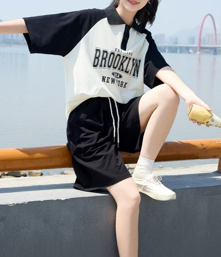 ポロシャツ レディース アーバンストリート 切替デザイン半袖ポロ