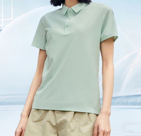 レディース ポロシャツ 氷糸速乾レディース ポロシャツ半袖