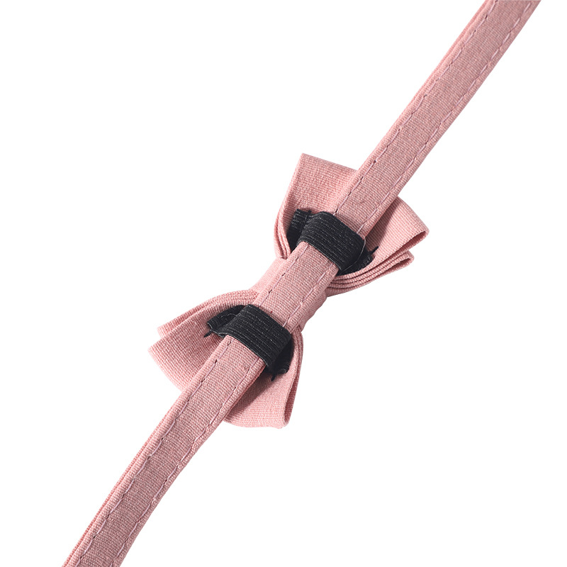 ペット用首輪 蝶ネクタイ付き鈴入り安全首輪