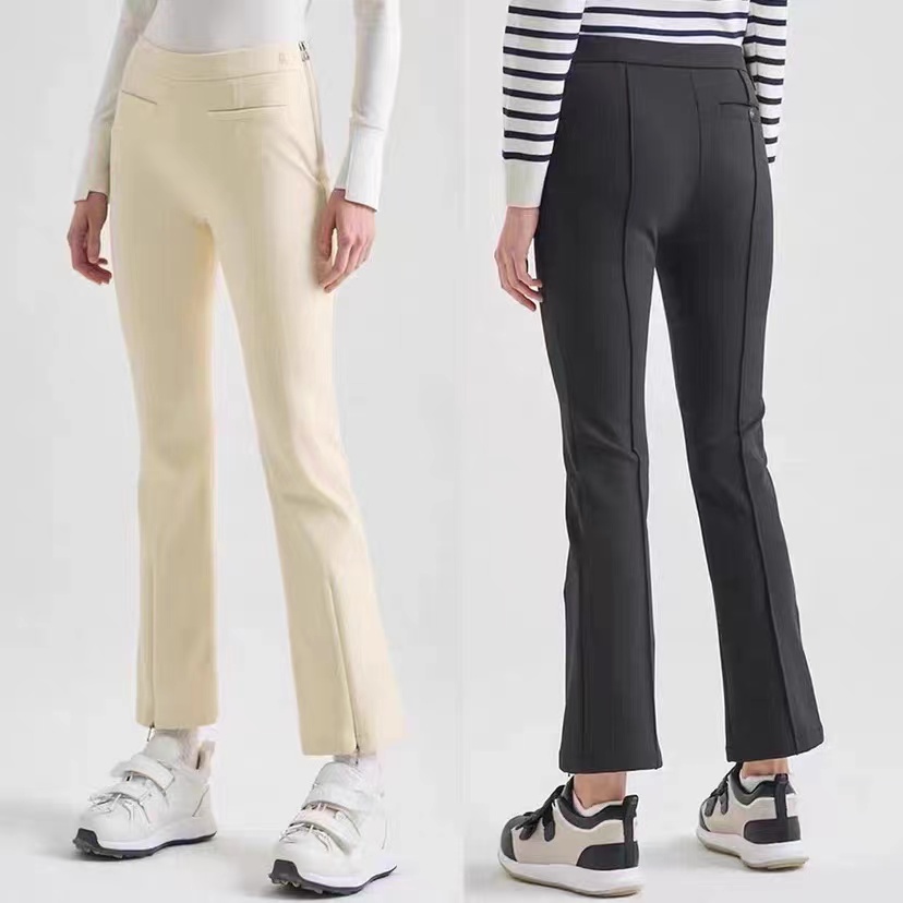 ゴルフウェア レディース すっきり美脚ストレッチパンツ