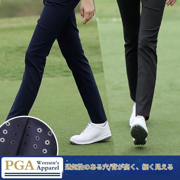 ゴルフウェア レディース アーティスティックパンツ PGA公式モデル