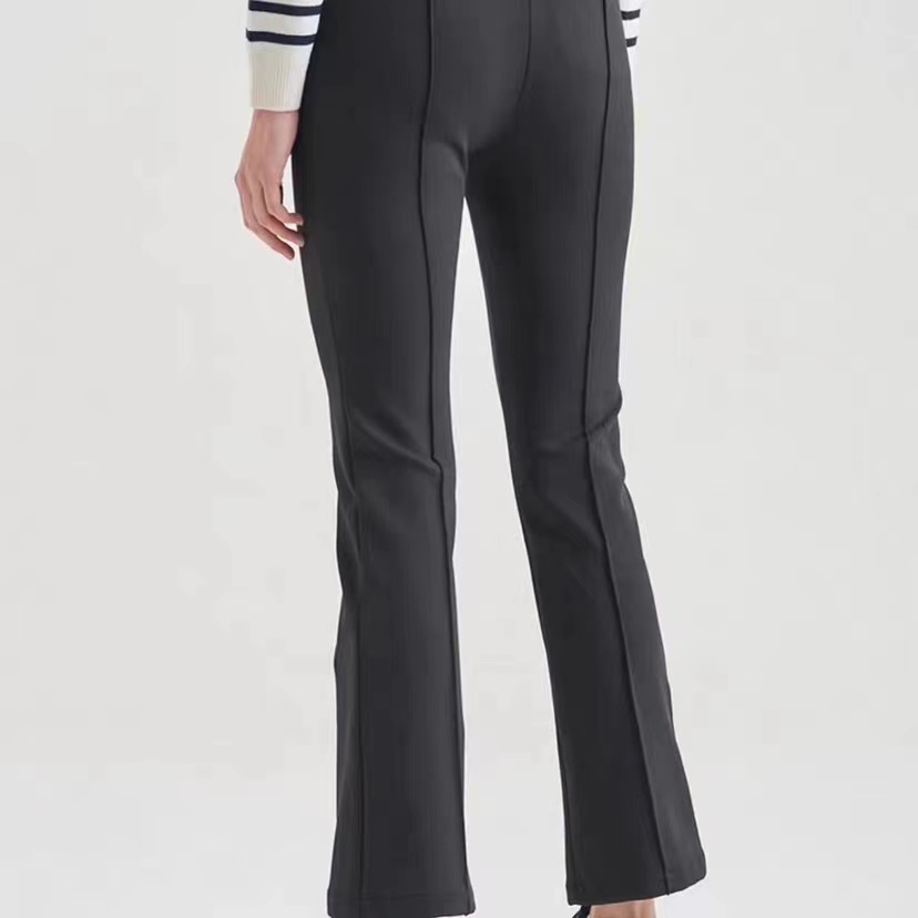 ゴルフウェア レディース すっきり美脚ストレッチパンツ