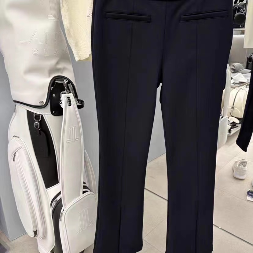 ゴルフウェア レディース すっきり美脚ストレッチパンツ