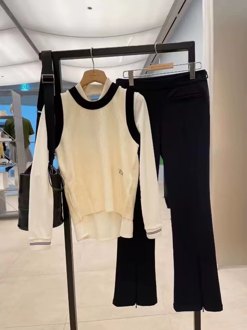 ゴルフウェア レディース すっきり美脚ストレッチパンツ