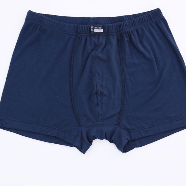 メンズ 下着  綿混素材快適フィットトランクス