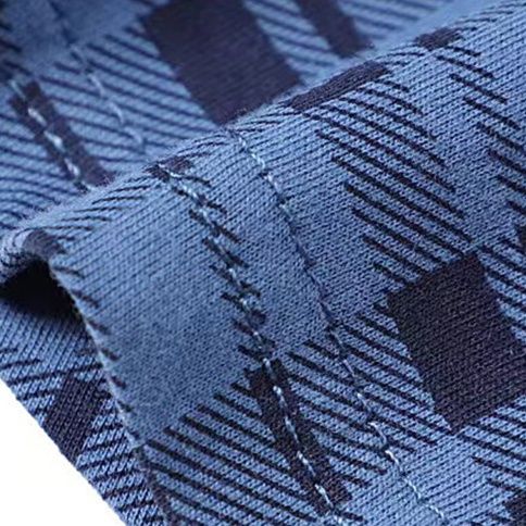 メンズ 下着  快適格子柄純綿トランクス下着