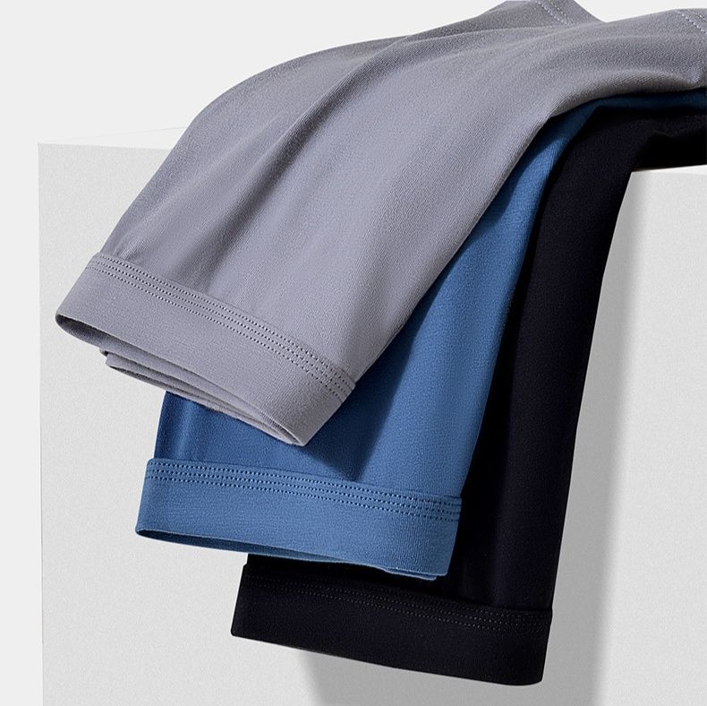 メンズ 下着  新疆長綿綿素材快適ボクサーパンツ