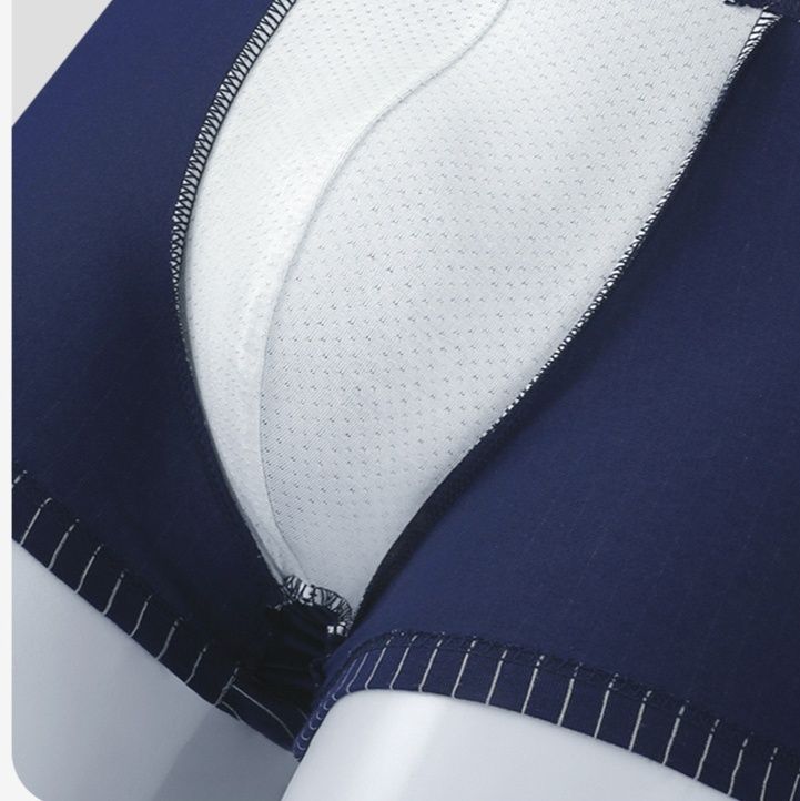 メンズ 下着  縦縞柄快適ボクサーパンツ