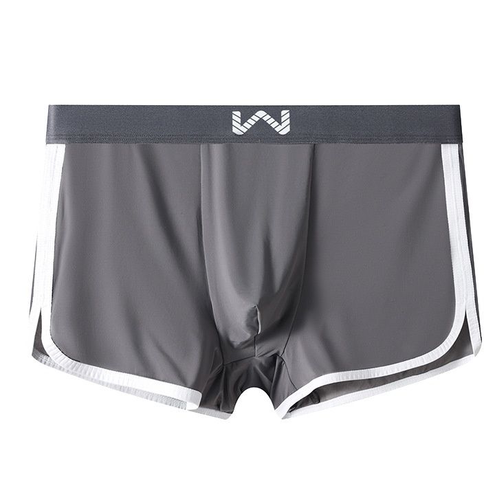 メンズ 下着  スポーツライン配色トランクスパンツ