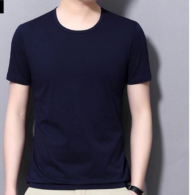 メンズ下着半袖インナーシャツシンプル丸首