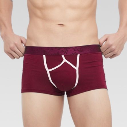 メンズ下着立体縫製ライン入り快適フィットボクサーパンツ