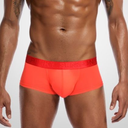 メンズ下着立体裁断ローライズボクサーパンツ腰位置浅め快適仕様