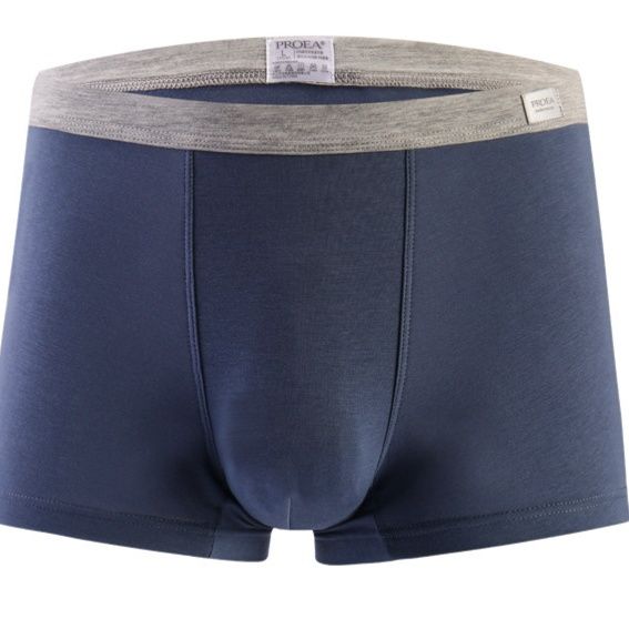 メンズ 下着  シンプルデザイン立体縫製快適ボクサーパンツ