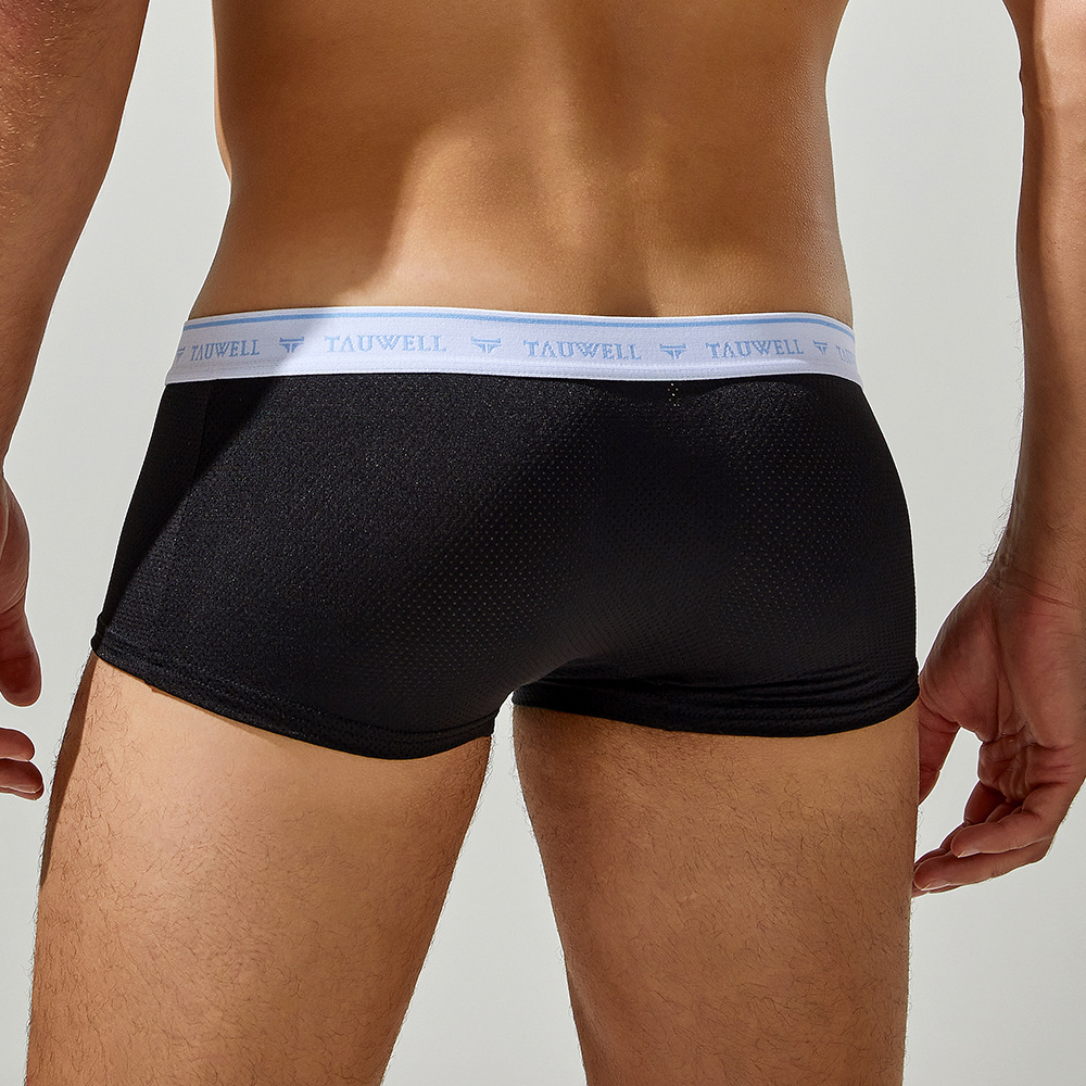 メンズ下着メッシュ切替ローライズボクサーパンツ