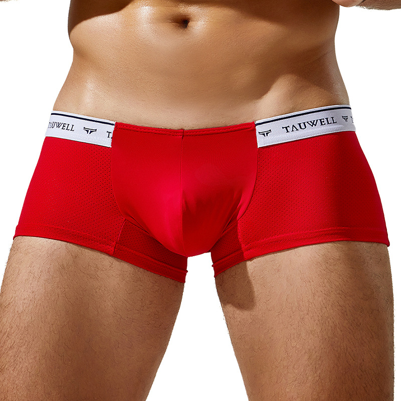 メンズ下着メッシュ切替ローライズボクサーパンツ