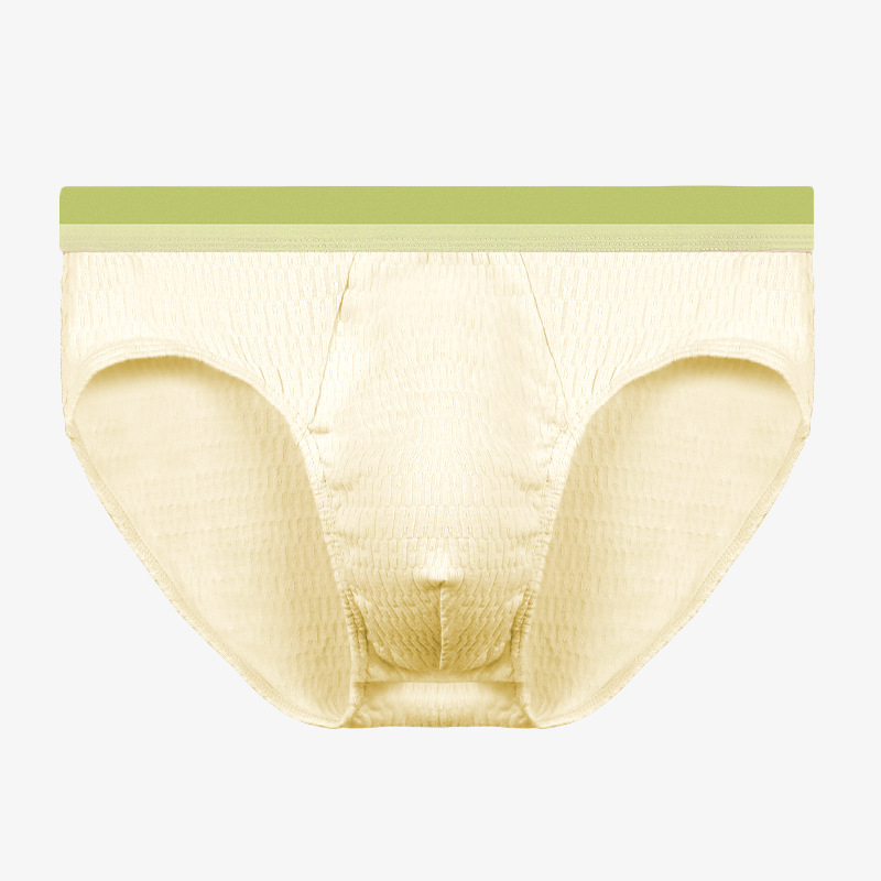 メンズ 下着  純綿裆部ベビー綿仕様サイズ豊富三角パンツ