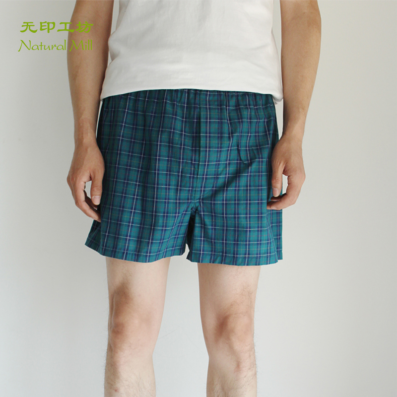  下着 メンズ 快適チェック柄リラックストランクス
