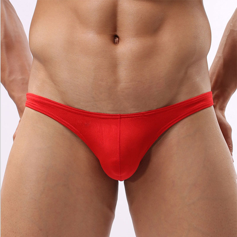 メンズ 下着  極薄生地の立体成型ローライズふんどし