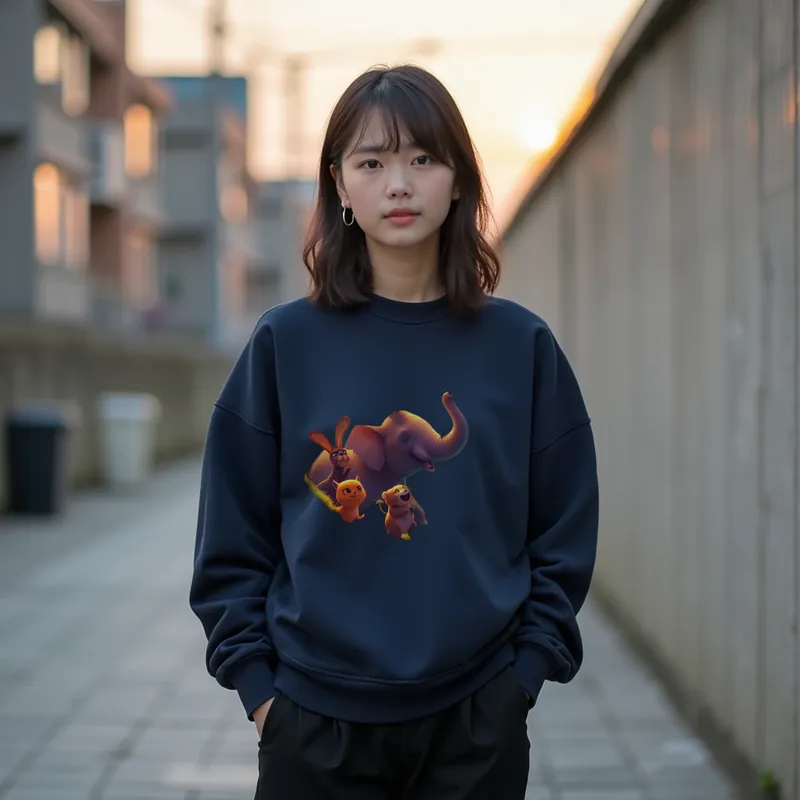 【ユニセックストレーナー】ゆかいな怪獣トレーナー