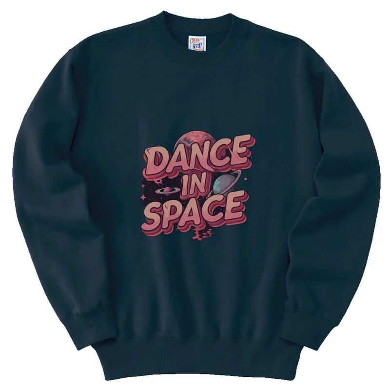 【ユニセックストレーナー】宇宙でダンス ゆったりトレーナー