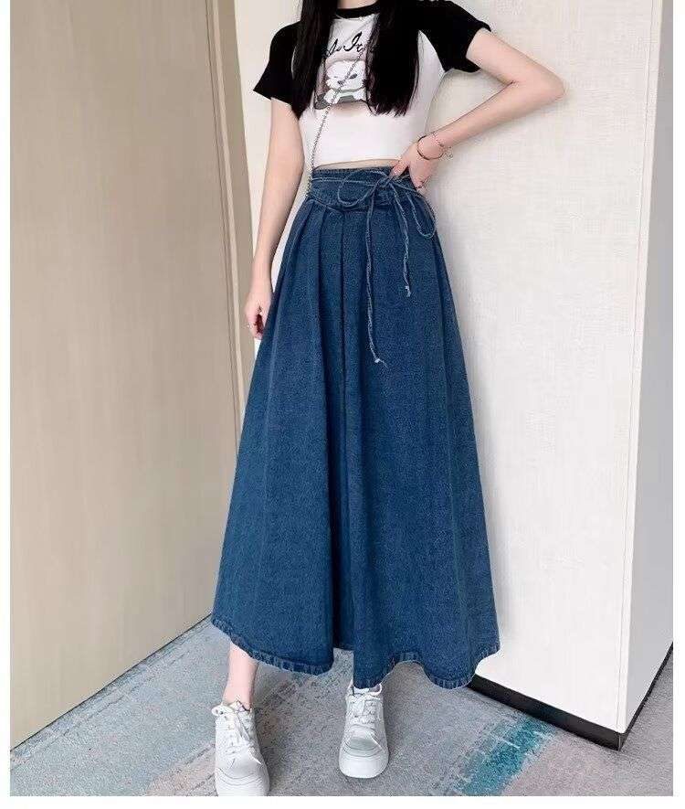 プリーツスカート フェミニン プリーツロングスカート